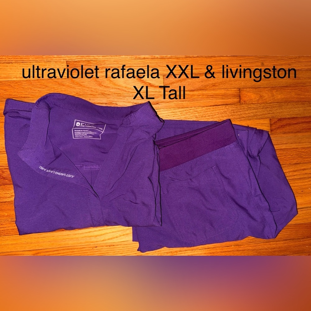 Figs Ultraviolet Livingston XL Tall PANTS ONLY
